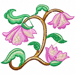 Flowers Embroidery Design 2 Flowers Embroidery Design 2